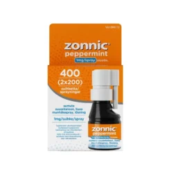 ZONNIC PEPPERMINT 1 mg/annos, sumute suuonteloon, 400 annosta