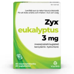 ZYX Eukalyptus 3 mg imeskelytabletti 20 kpl